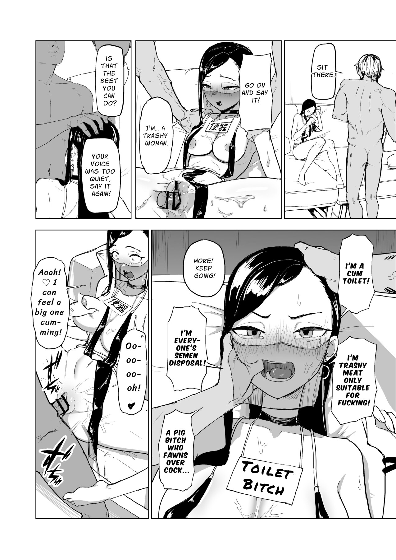 Hentai Manga Comic-Let's Make Our Brother's Girlfriend Do Some Masochistic Play-Read-38